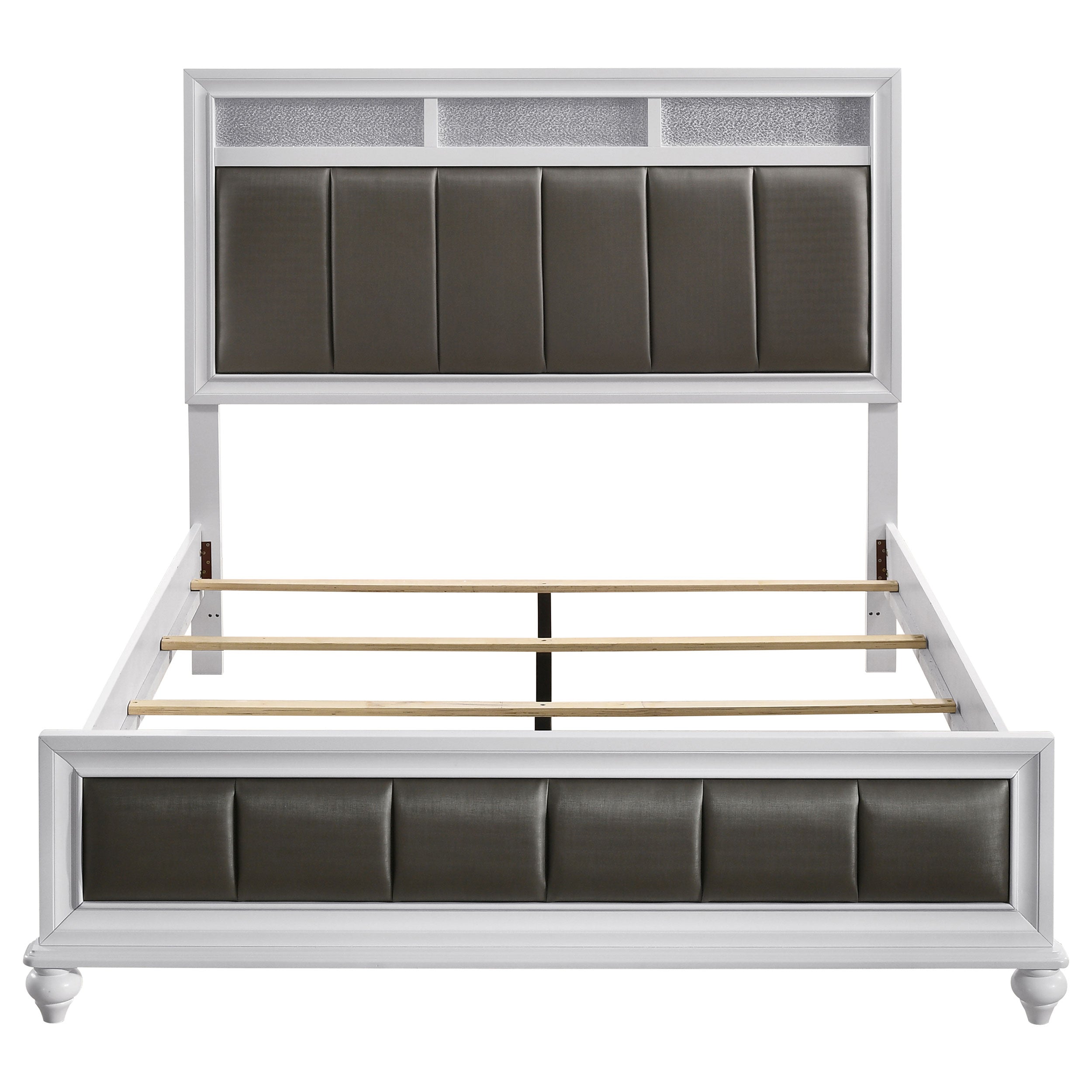 Barzini  California King Bedroom Set Black