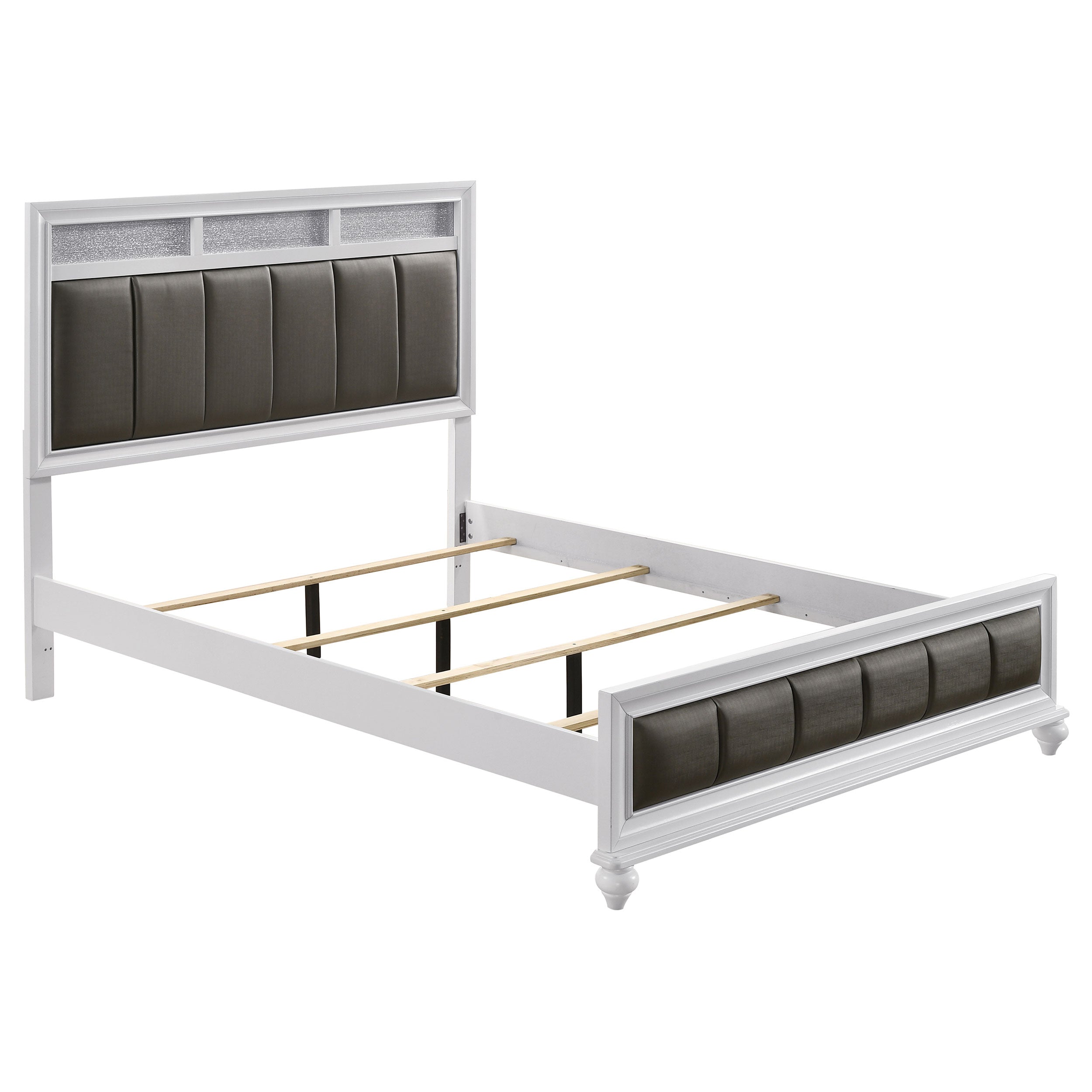 Barzini  California King Bedroom Set Black