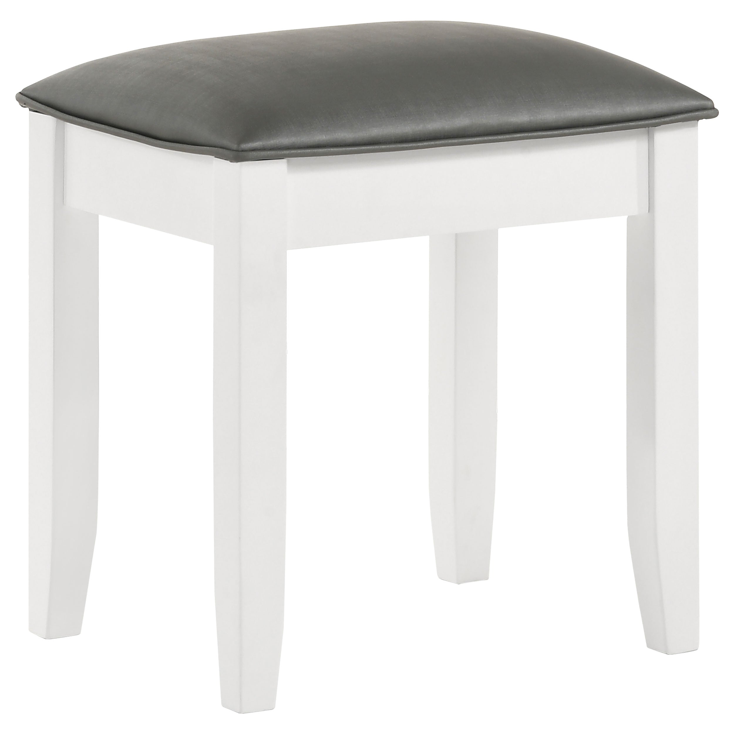 Barzini 7-drawer Vanity Set with Lighting White