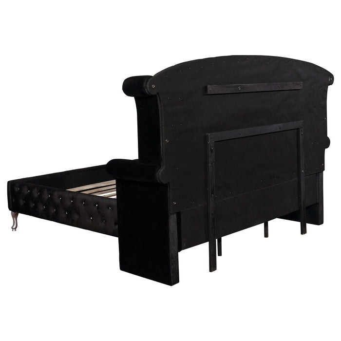 Deanna  California King Bedroom Set Black