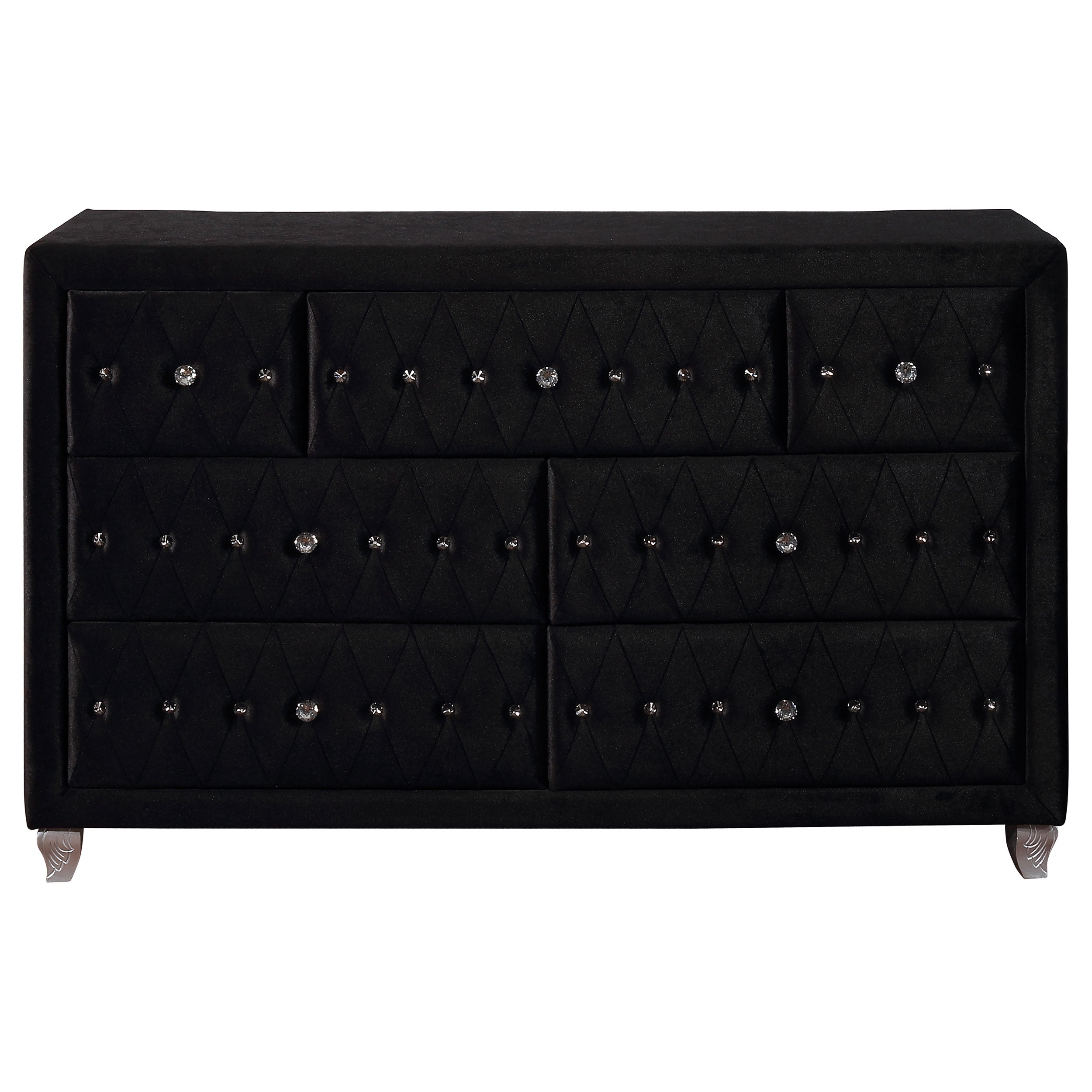 Deanna  California King Bedroom Set Black