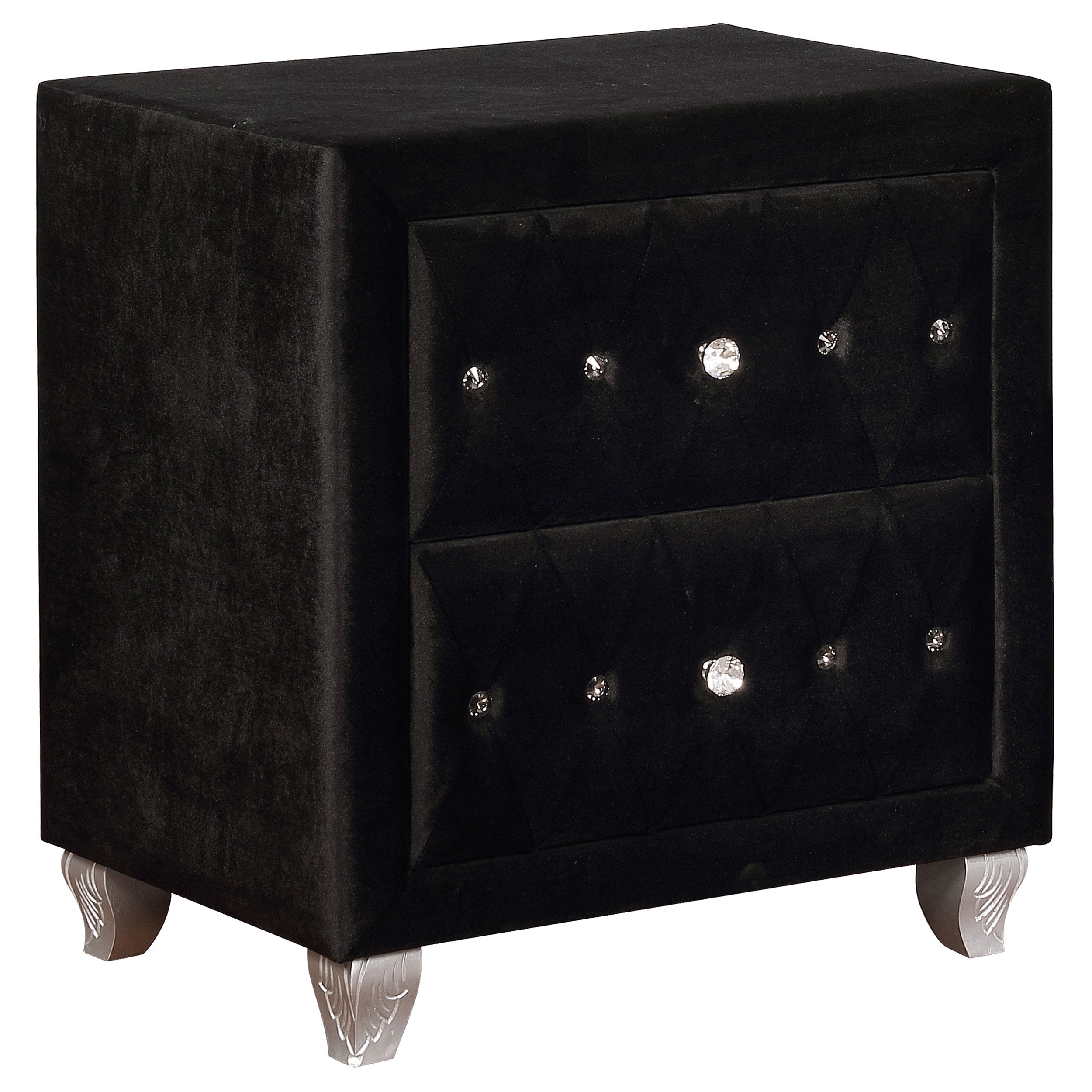 Deanna  California King Bedroom Set Black