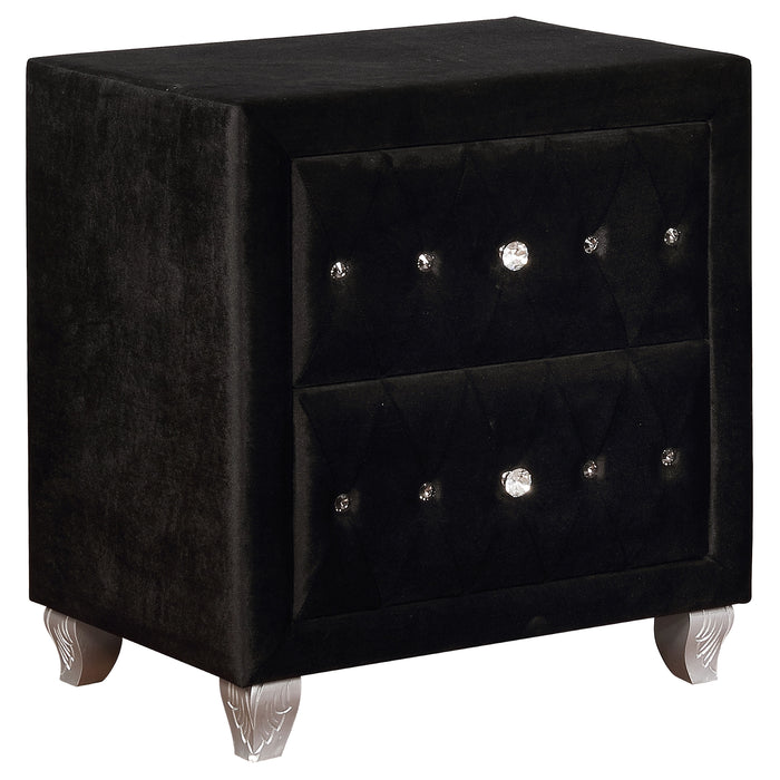 Deanna  California King Bedroom Set Black