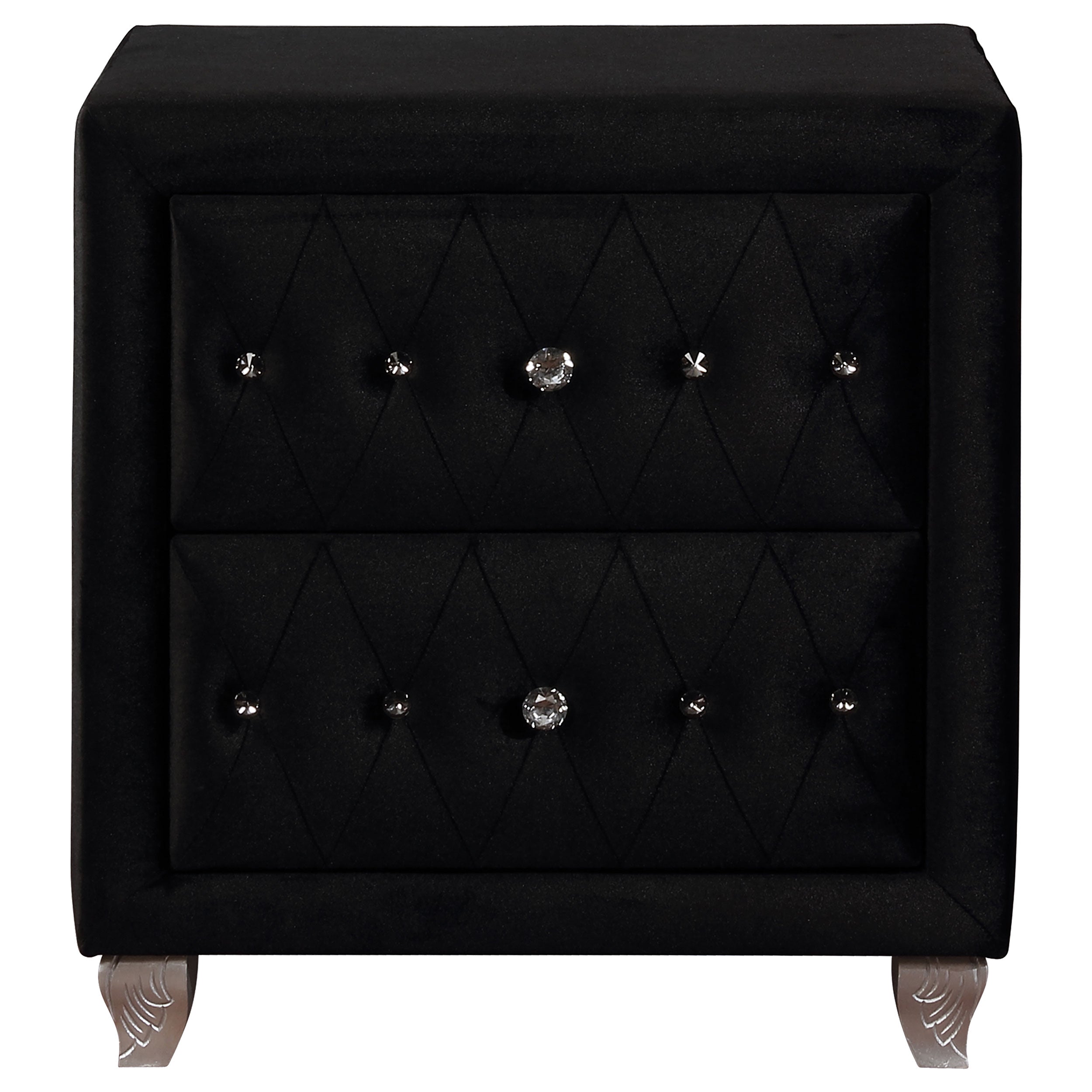 Deanna  California King Bedroom Set Black