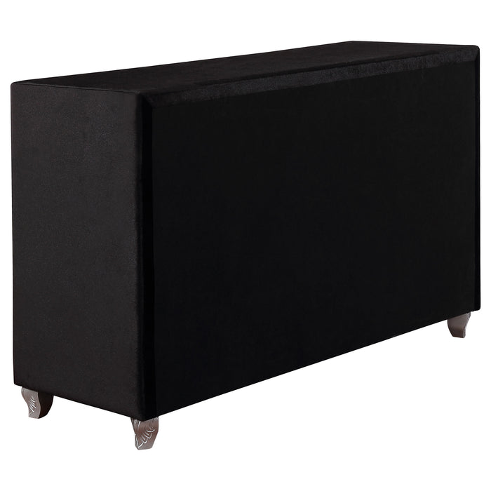 Deanna  California King Bedroom Set Black