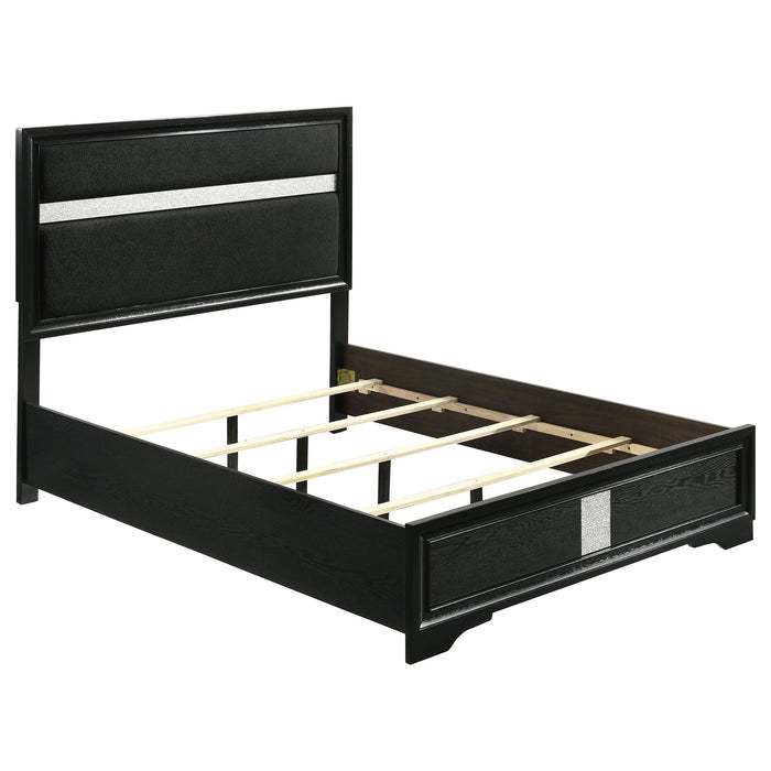 Miranda  California King Bedroom Set Black