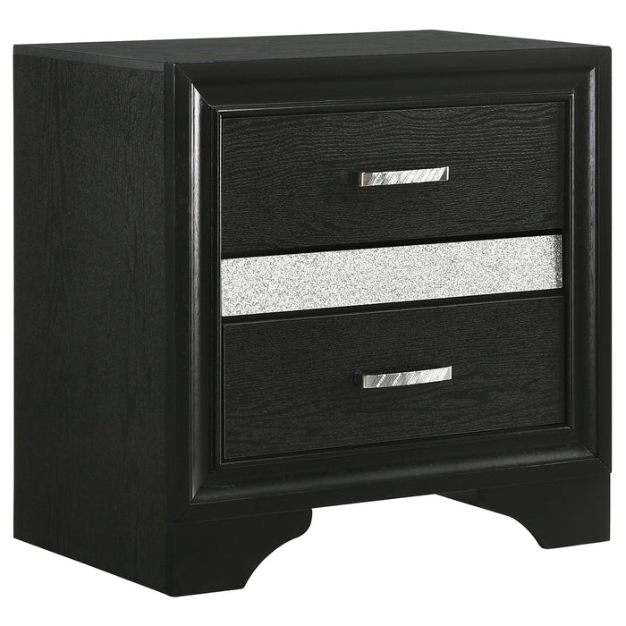 Miranda  California King Bedroom Set Black