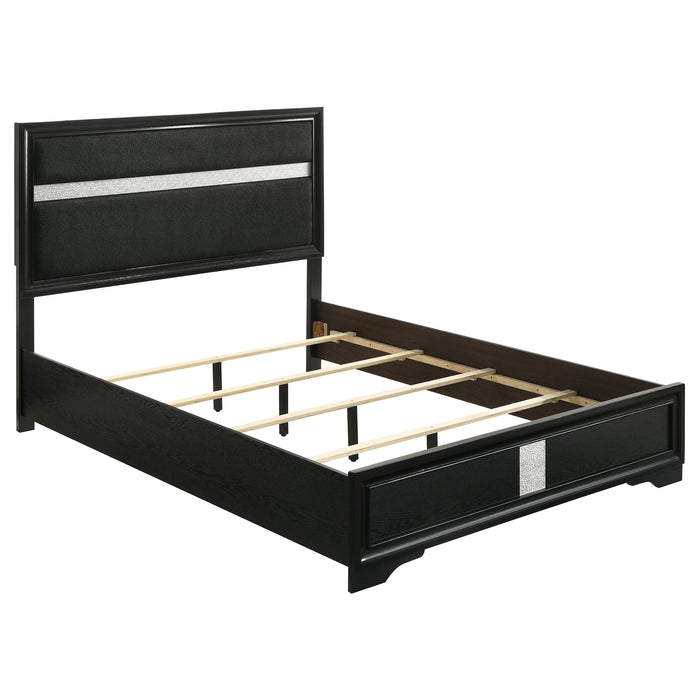 Miranda  California King Bedroom Set Black