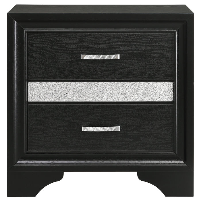 Miranda  California King Bedroom Set Black
