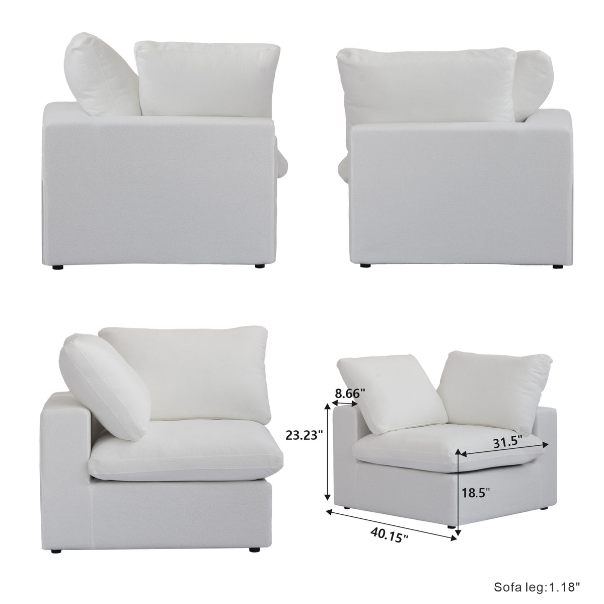 The Classic Cloud - Ivory