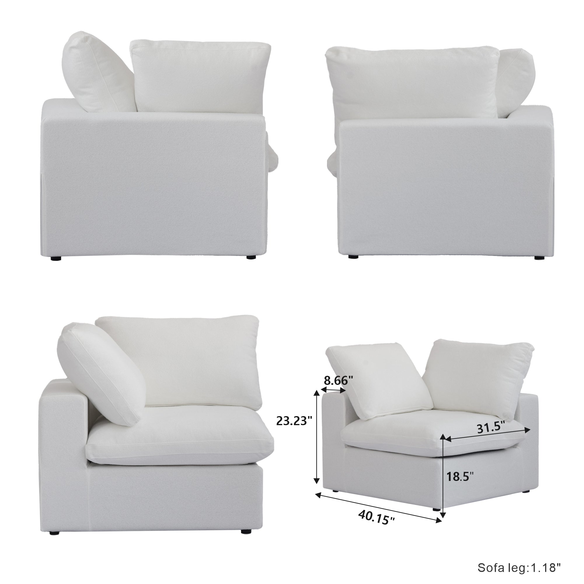 The Classic Cloud - Ivory