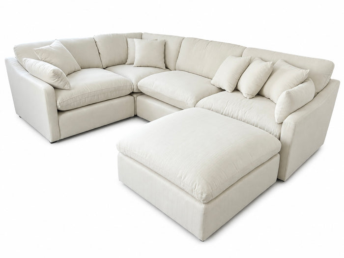 Velari Slope Arm Collection - Ivory