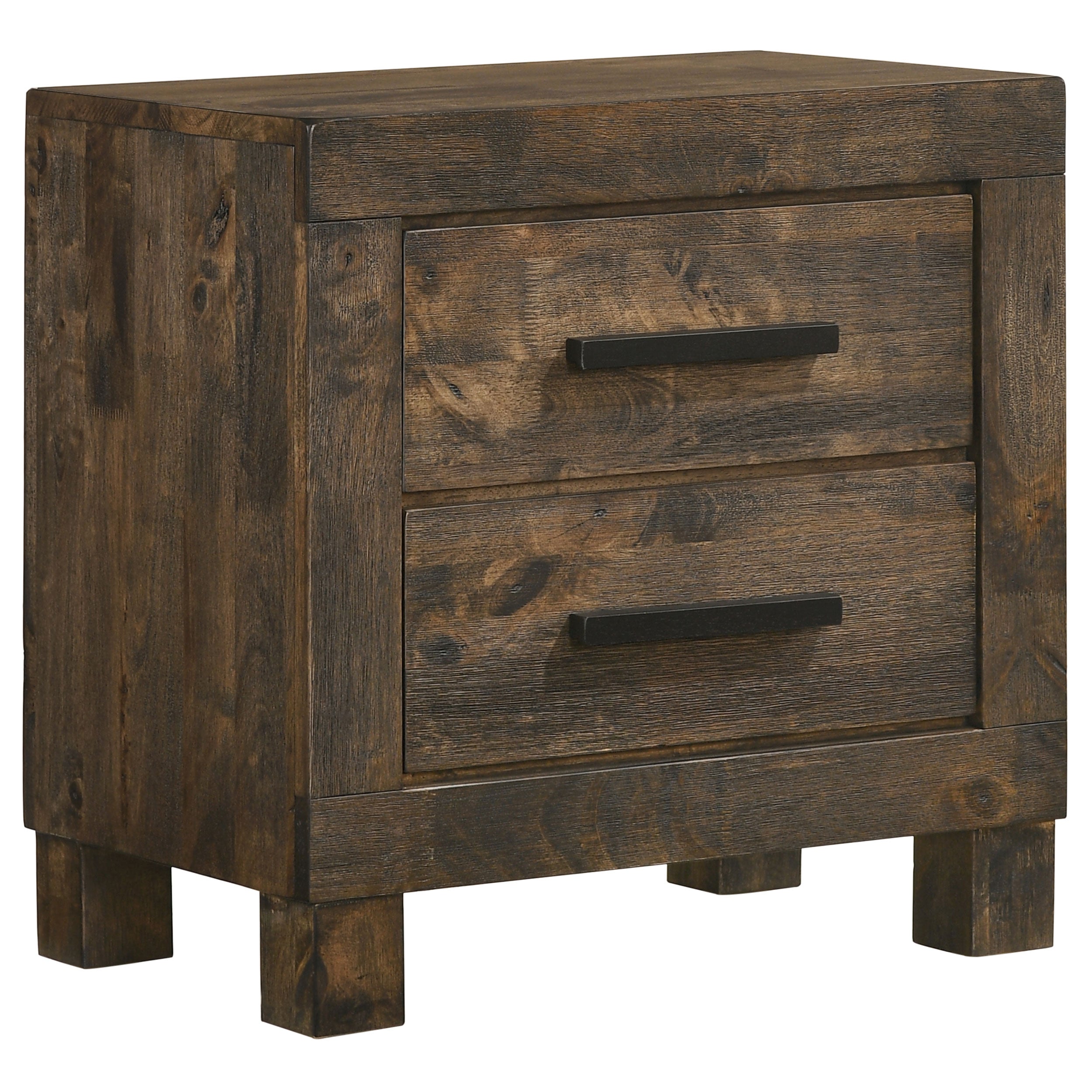 Woodmont  California King Bedroom Set Golden Brown