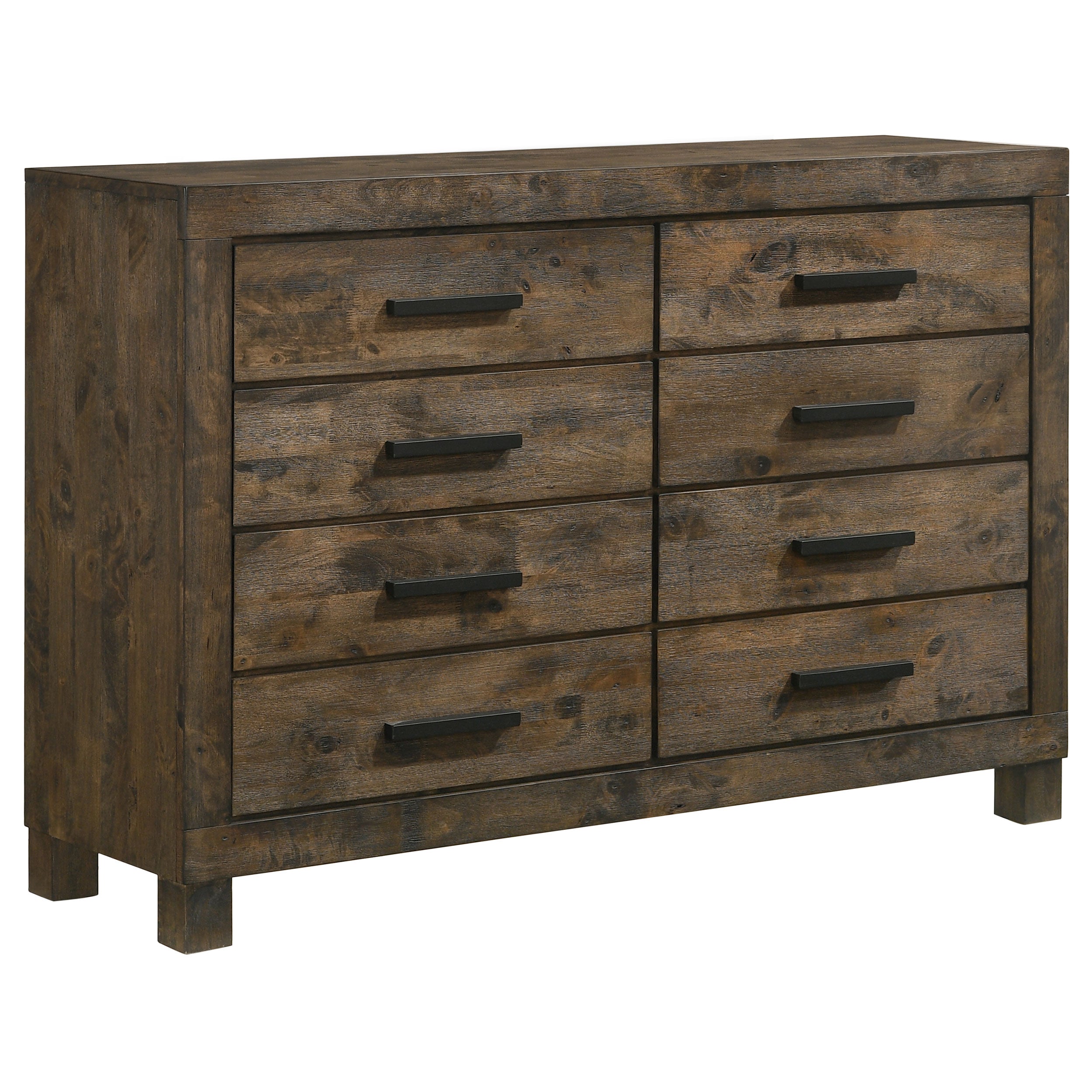Woodmont  California King Bedroom Set Golden Brown