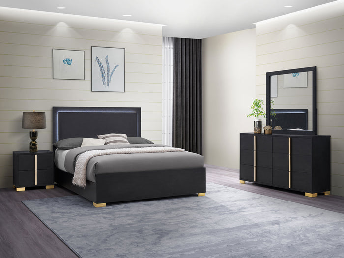 Marceline   Bedroom Set Black