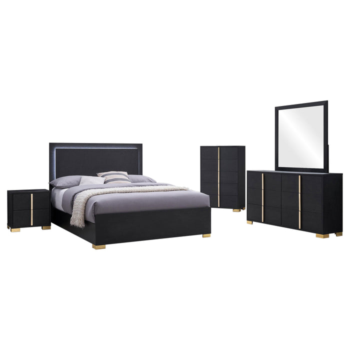 Marceline   Bedroom Set Black