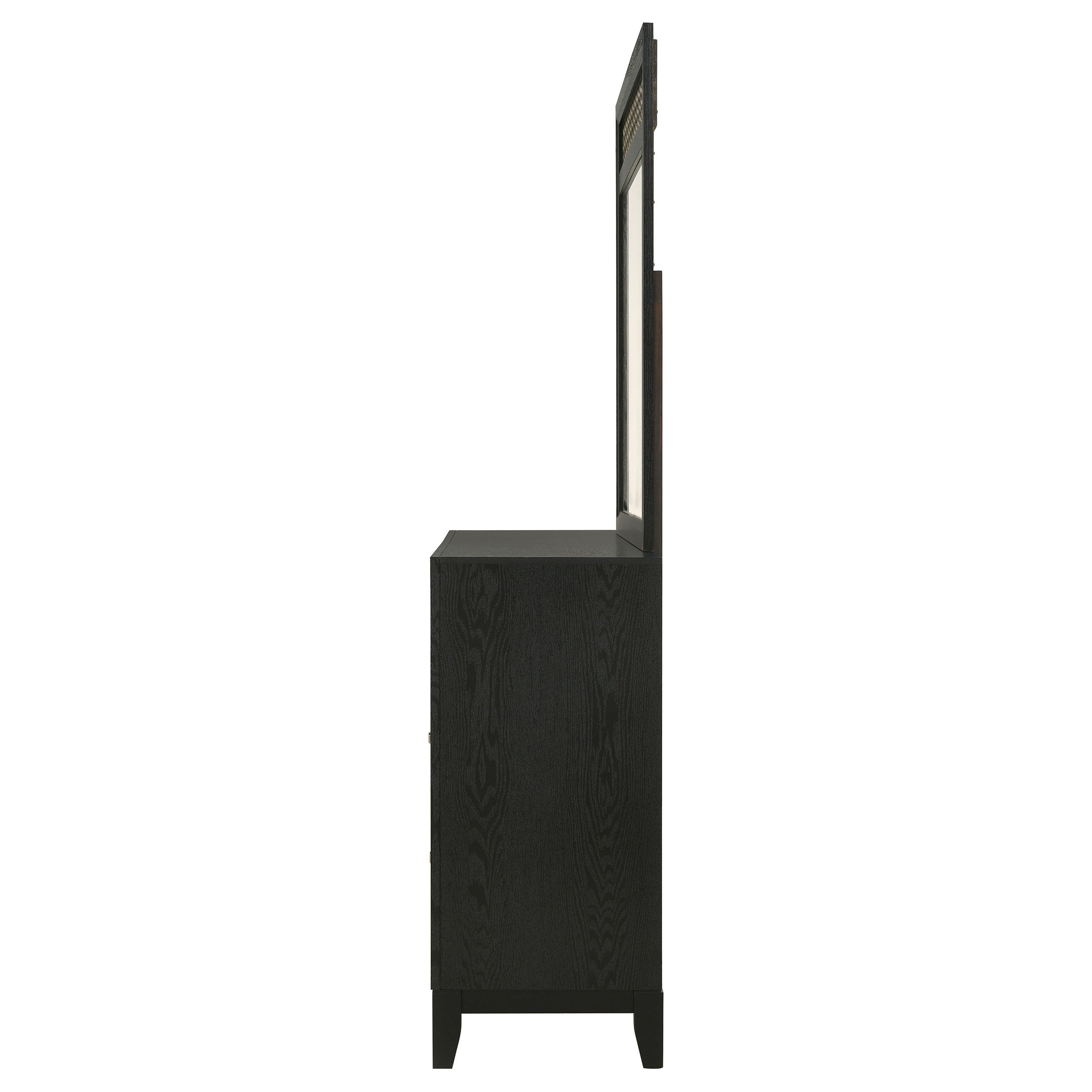 Valencia 6-drawer Dresser Black