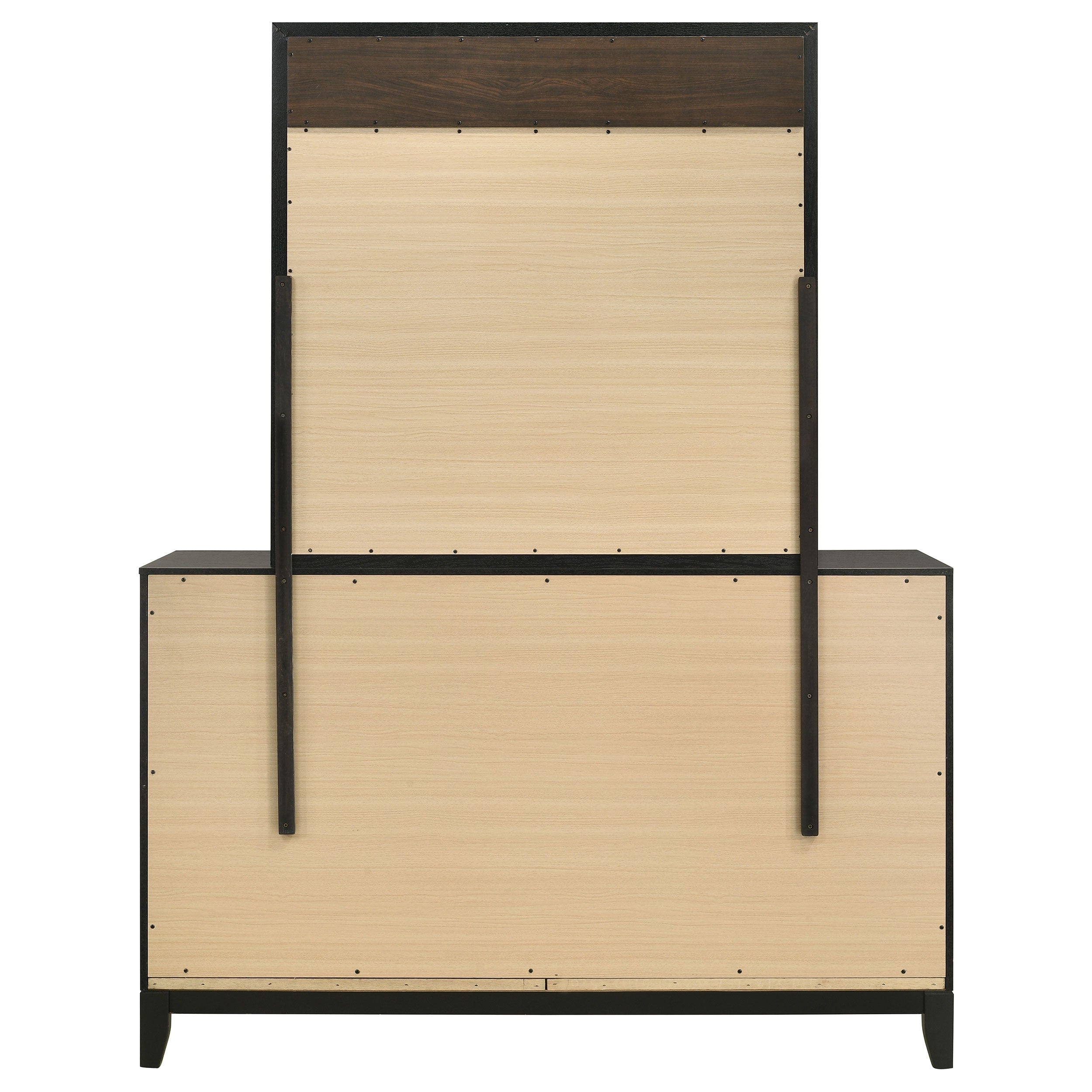 Valencia 6-drawer Dresser Black