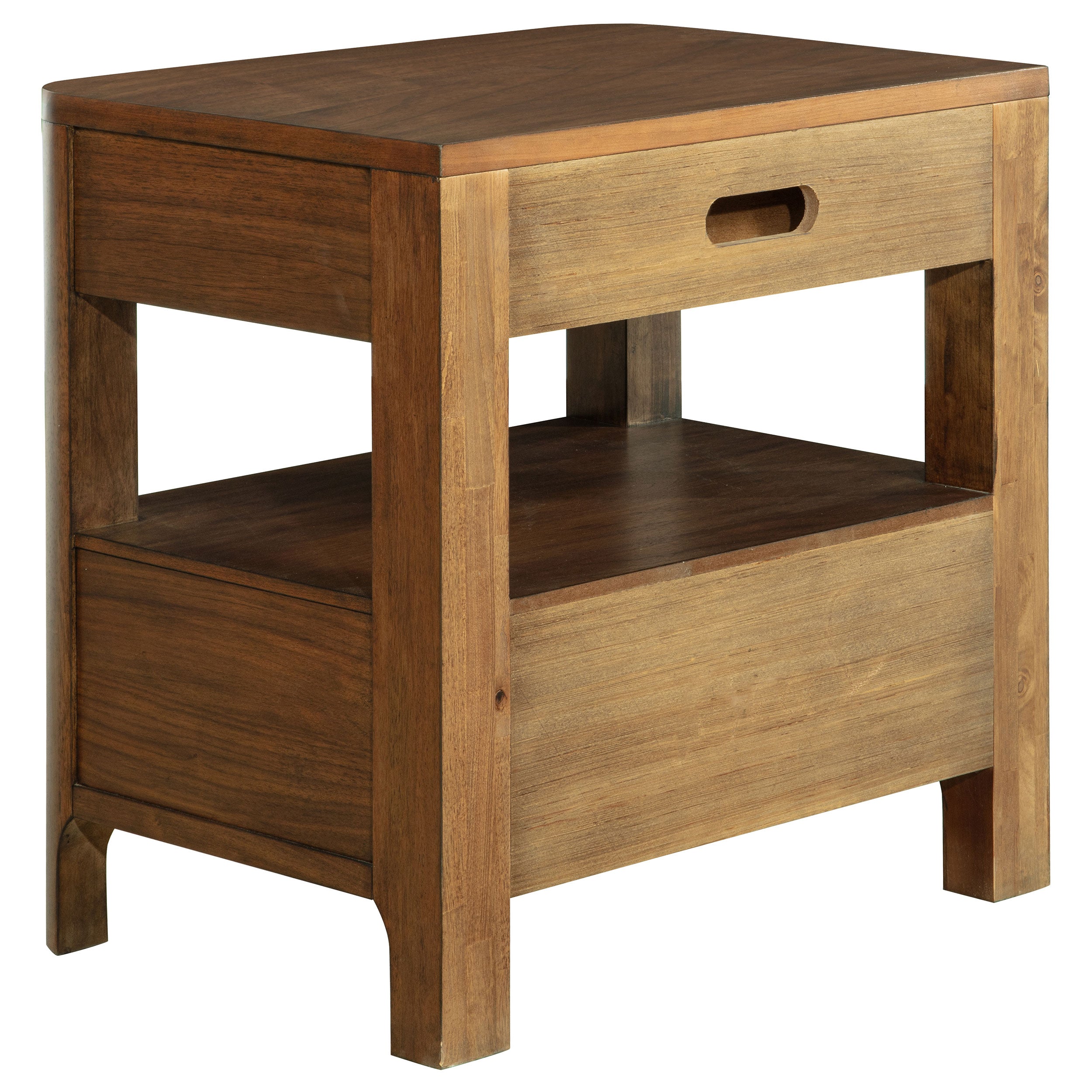 Maderia  California King Bedroom Set Walnut