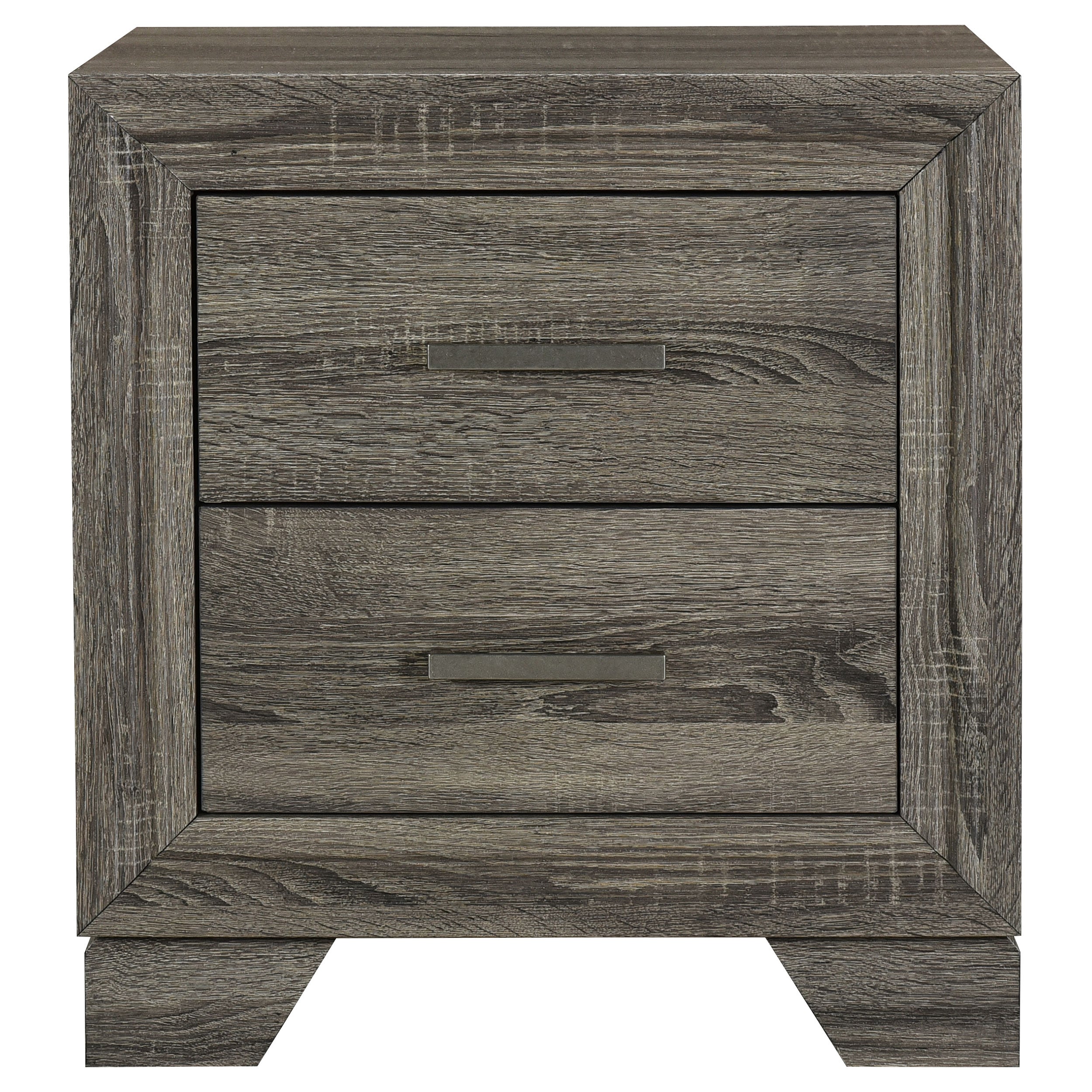 Wright  California King Bedroom Set Brown Oak