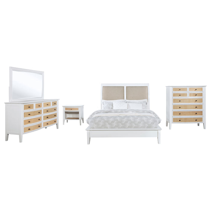 Bexhill  California King Bedroom Set White