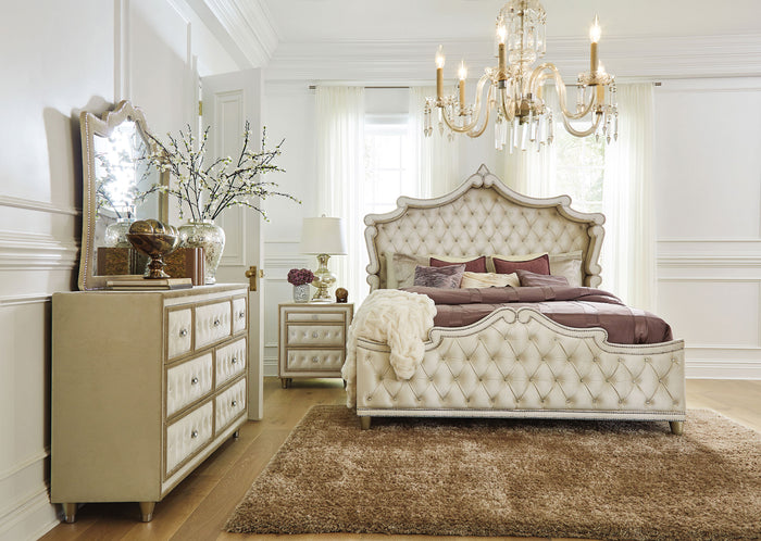 Antonella  Bedroom Set Ivory