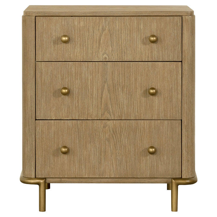 Arini  Bedroom Set Black and Natural