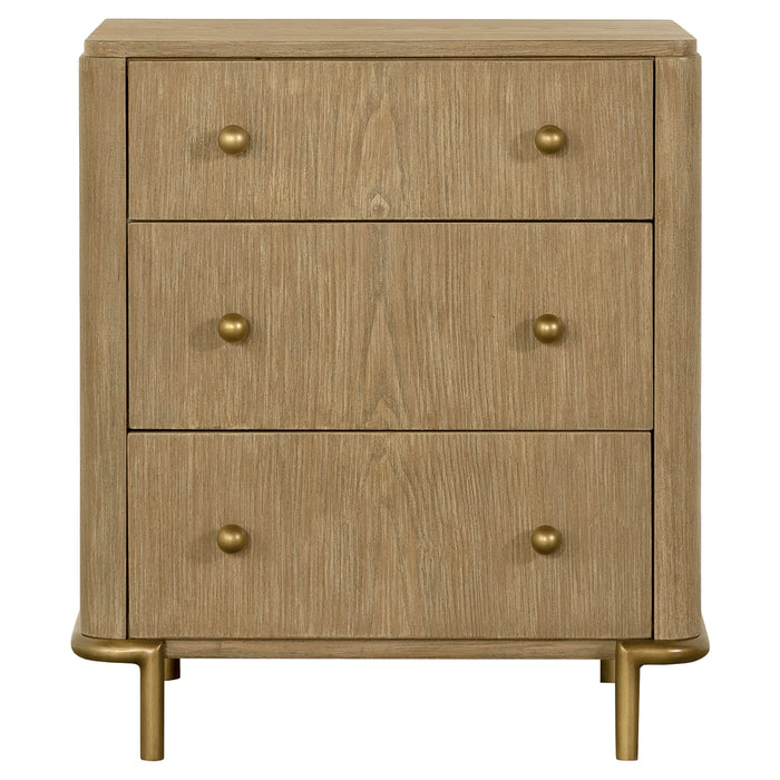 Arini  Bedroom Set Black and Natural