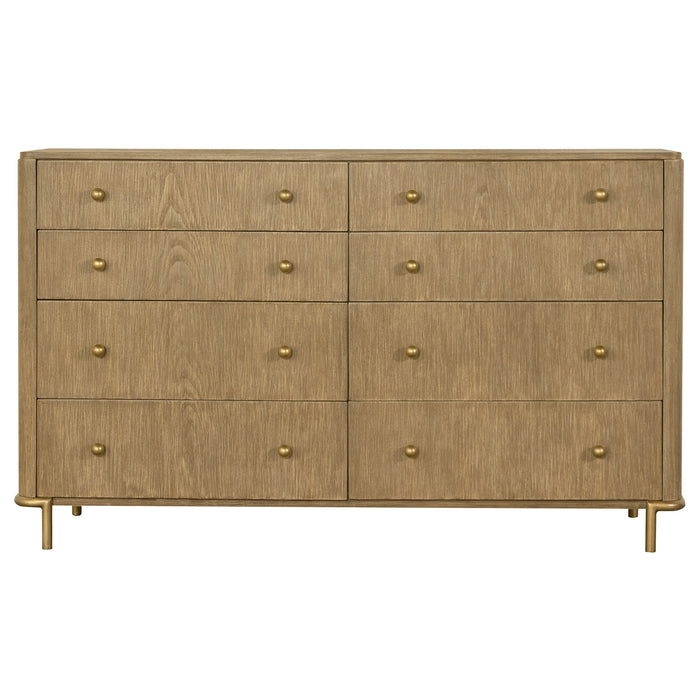 Arini  Bedroom Set Black and Natural