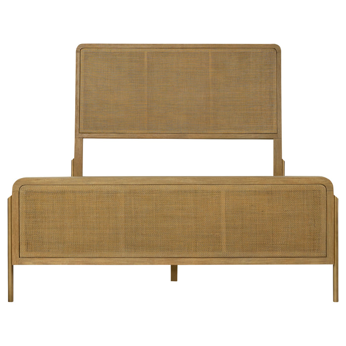Arini  Bedroom Set Black and Natural