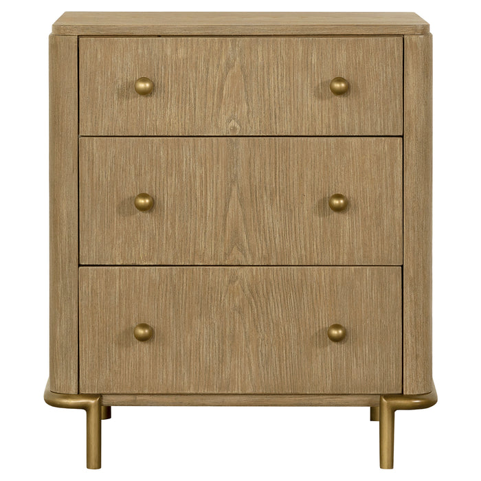 Arini  Bedroom Set Black and Natural