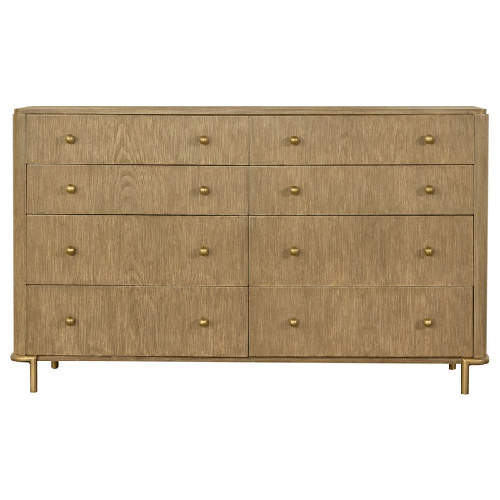 Arini  Bedroom Set Black and Natural