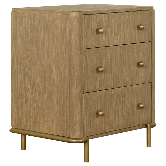 Arini  Bedroom Set Black and Natural