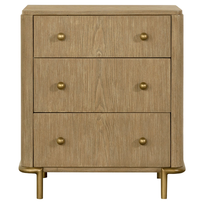 Arini  Bedroom Set Black and Natural