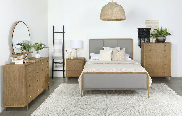 Arini  Bedroom Set Black and Natural