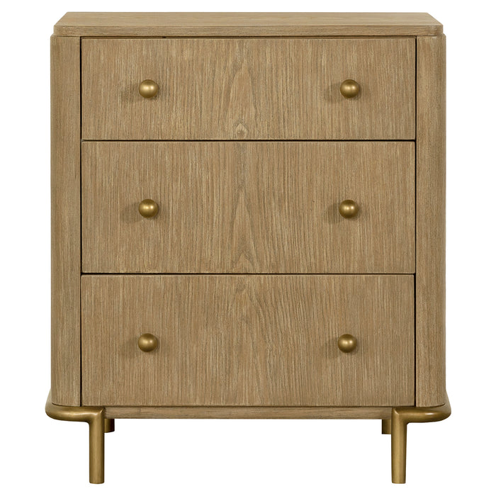 Arini  Bedroom Set Black and Natural