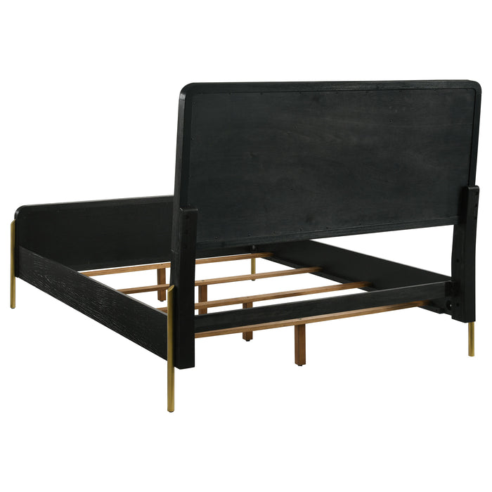 Arini  Bedroom Set Black and Natural