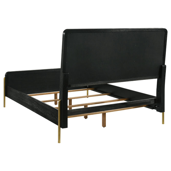 Arini  Bedroom Set Black and Natural
