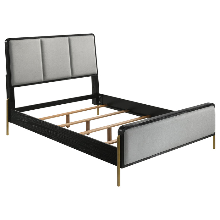 Arini  Bedroom Set Black and Natural
