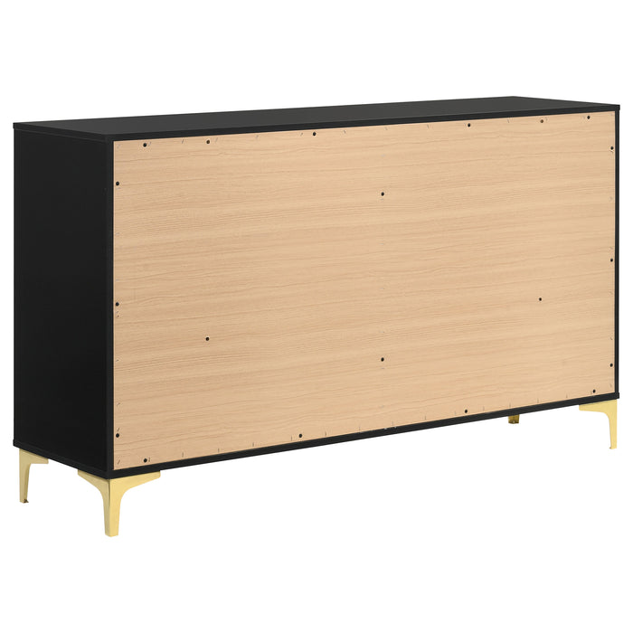 Kendall  California King Bedroom Set Black