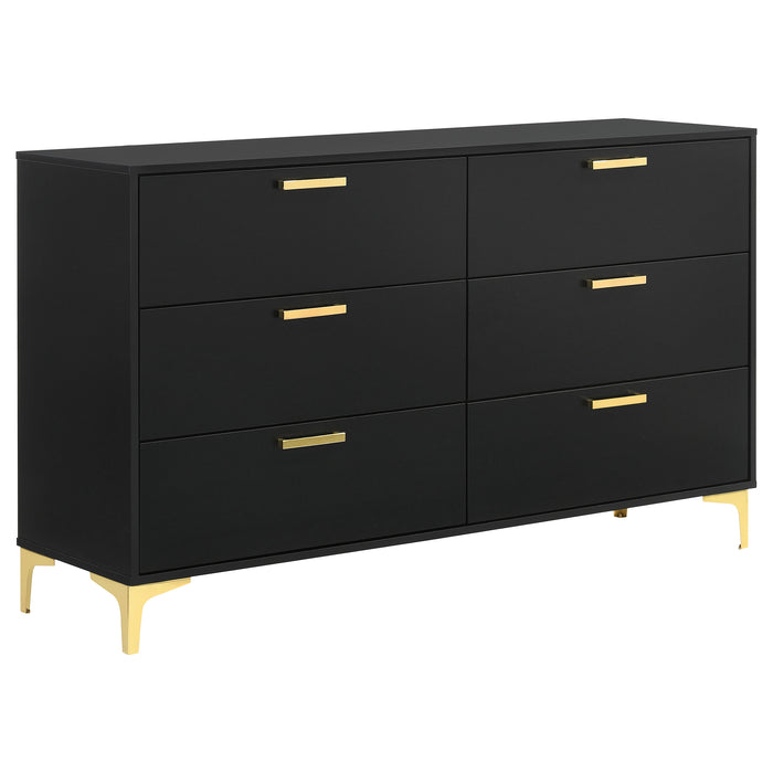 Kendall  California King Bedroom Set Black