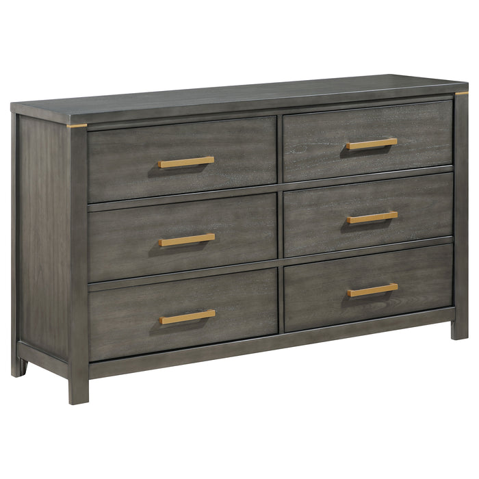 Kenora  California King Bedroom Set Barley Brown