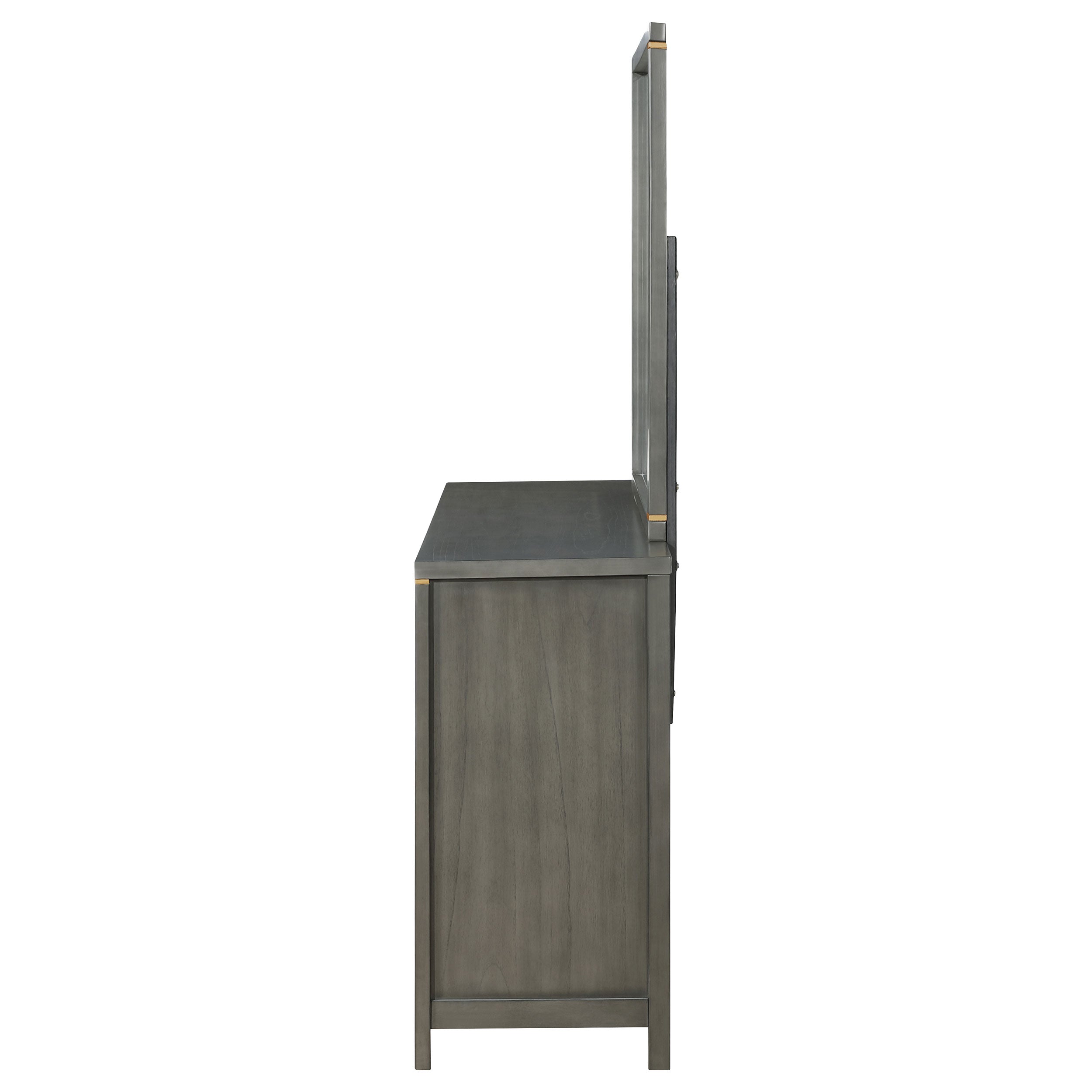 Kieran 6-drawer Dresser Grey