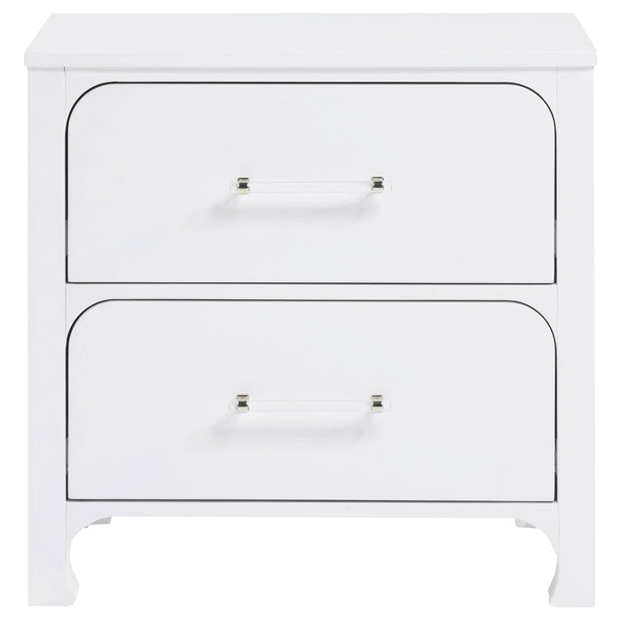 Anastasia  Bedroom Set Pearl White