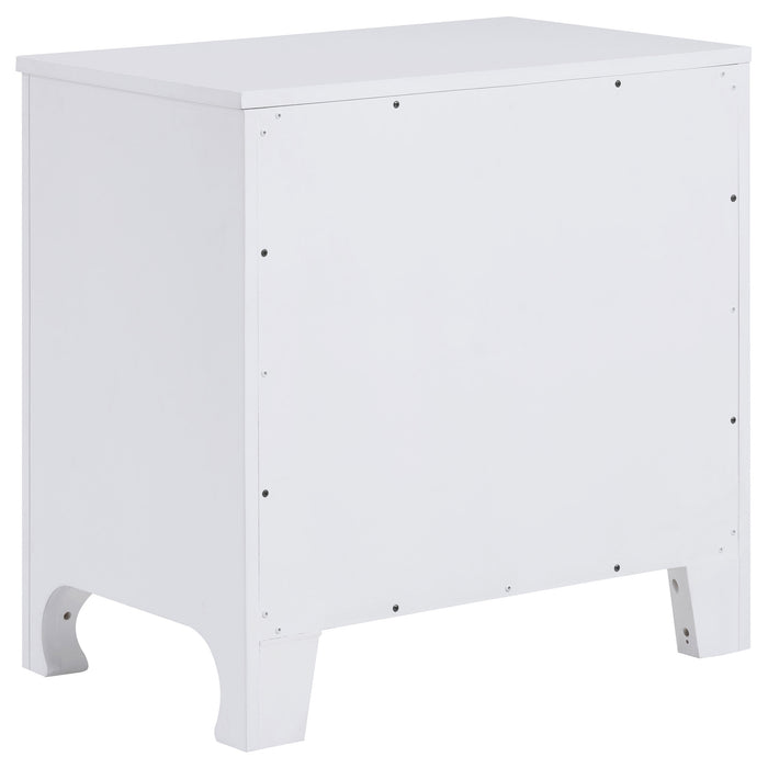 Anastasia  Bedroom Set Pearl White