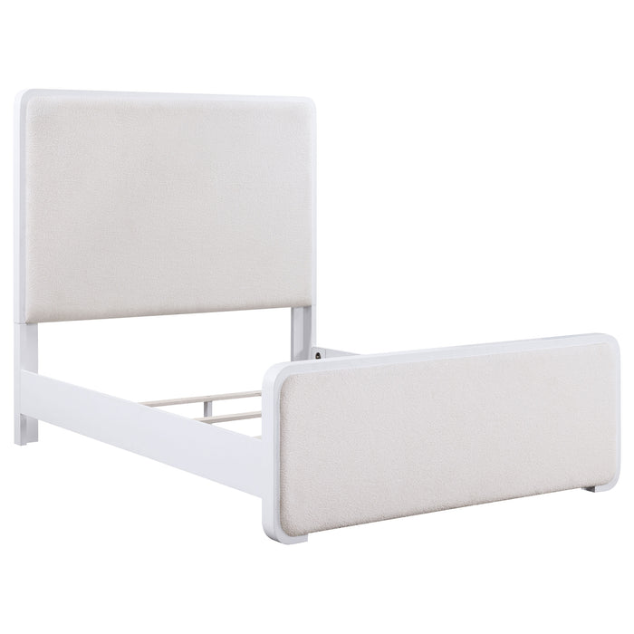Anastasia  Bedroom Set Pearl White