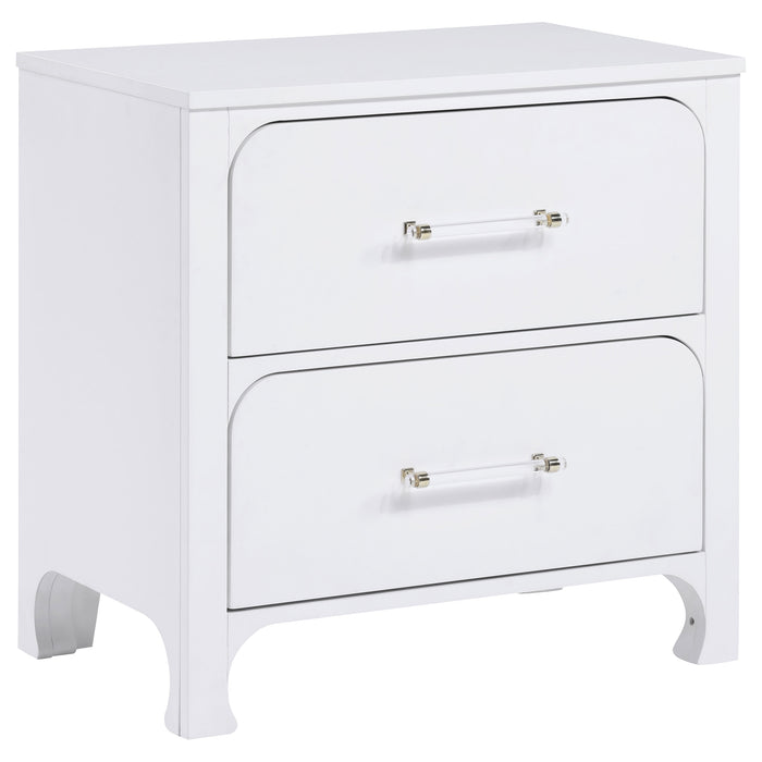 Anastasia  Bedroom Set Pearl White