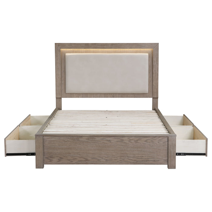 Kenora  California King Bedroom Set Barley Brown