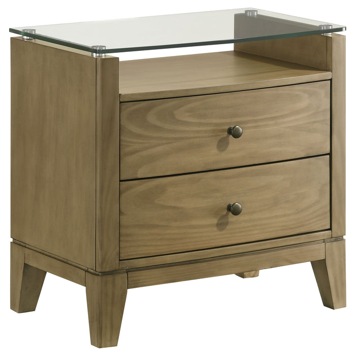 Granada  California King Bedroom Set Natural Pine