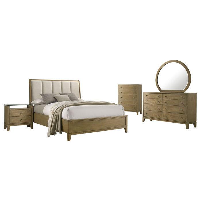 Granada  California King Bedroom Set Natural Pine